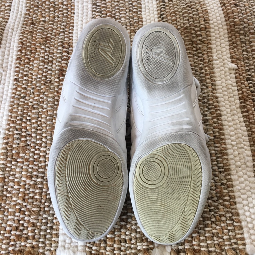 VARSITY cheer cheerleading tennis shoes school white athletics sports 8.5 - Picture 9 of 9
